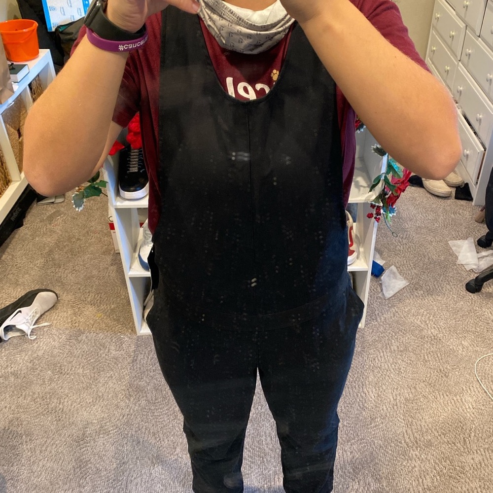 Hurley women’s black overalls